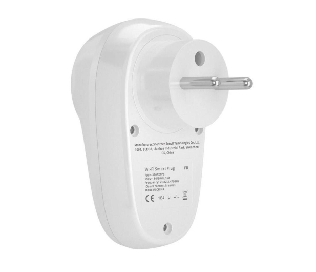 Sonoff Inteligentne gniazdko S26R2TPE-FR (WiFi) - 1062451 - zdjęcie 2